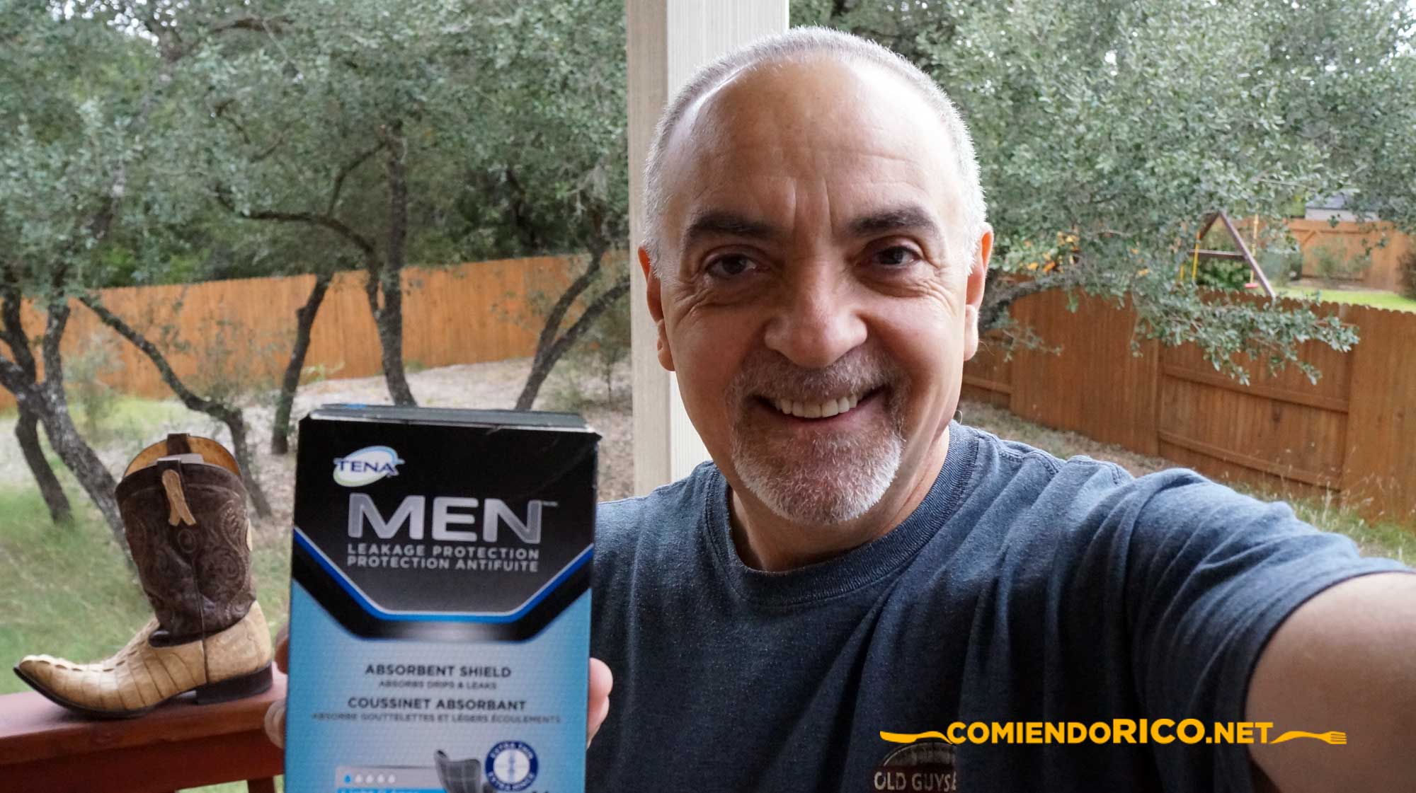 TENA® MEN™ Protective Shield, incontinencia urinaria